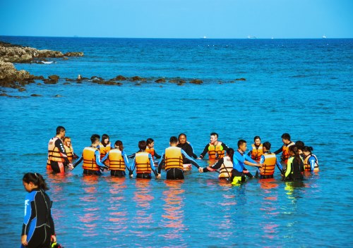 杭灣浮潛